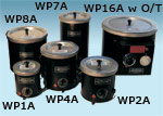 round dip coating pots